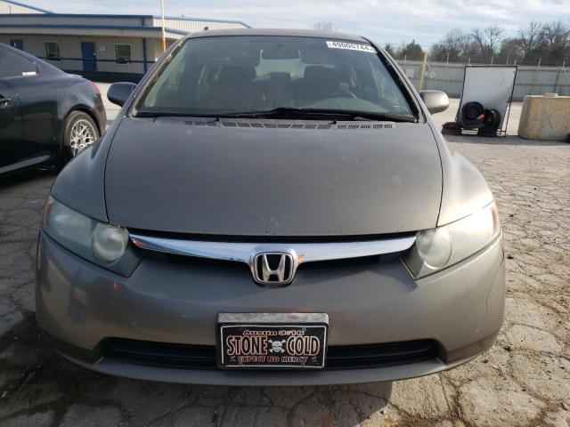 1HGFA16536L055695 - 2006 HONDA CIVIC LX GRAY photo 5