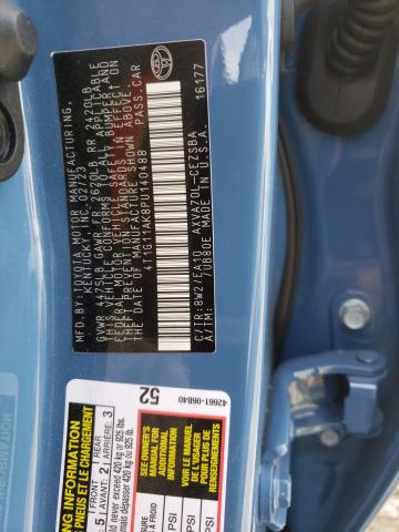 4T1G11AK8PU140488 - 2023 TOYOTA CAMRY SE NIGHT SHADE BLUE photo 13