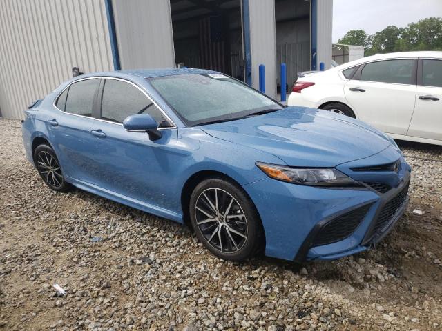 4T1G11AK8PU140488 - 2023 TOYOTA CAMRY SE NIGHT SHADE BLUE photo 4