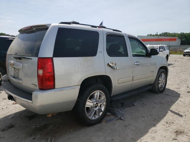 1GNUCCE02AR205343 - 2010 CHEVROLET TAHOE C1500 LTZ SILVER photo 3