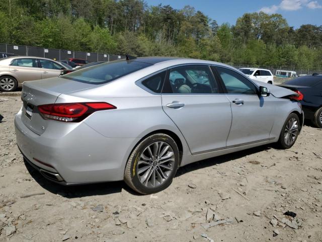 KMHGN4JE6GU128811 - 2016 HYUNDAI GENESIS 3.8L SILVER photo 3