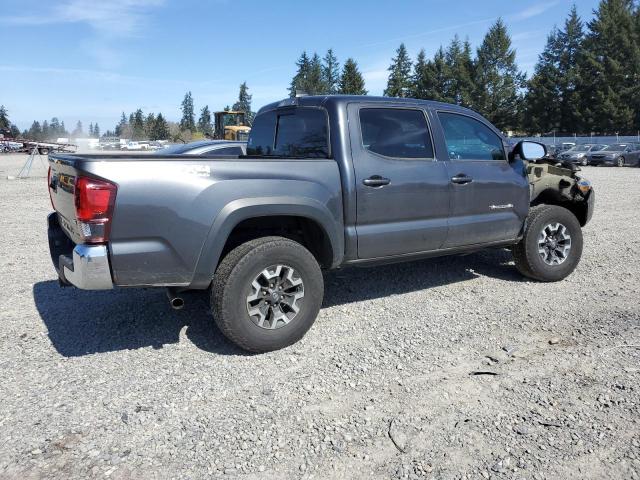 3TMCZ5ANXKM283551 - 2019 TOYOTA TACOMA DOUBLE CAB CHARCOAL photo 3