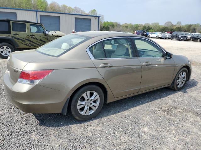 1HGCP26429A094437 - 2009 HONDA ACCORD LXP GOLD photo 3