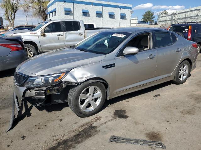 KNAGM4A79F5588091 - 2015 KIA OPTIMA LX SILVER photo 1