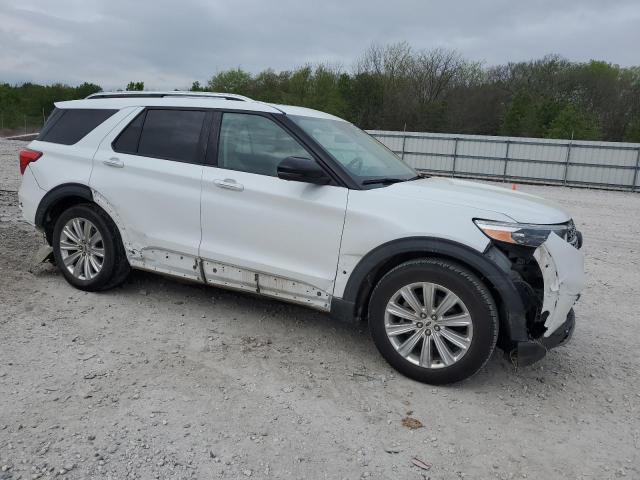 1FMSK7FH8LGB06857 - 2020 FORD EXPLORER LIMITED WHITE photo 4