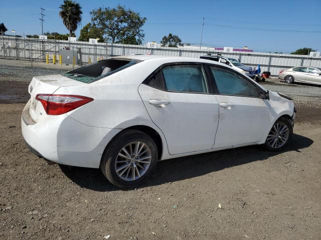 5YFBURHE1FP330956 - 2015 TOYOTA COROLLA L WHITE photo 3