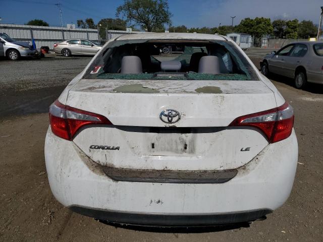 5YFBURHE1FP330956 - 2015 TOYOTA COROLLA L WHITE photo 6