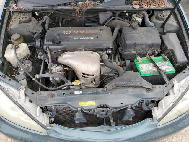 4T1BE30K25U059446 - 2005 TOYOTA CAMRY LE GREEN photo 11