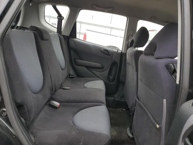 JHMGD38627S004738 - 2007 HONDA FIT S შავი ფოტო 10