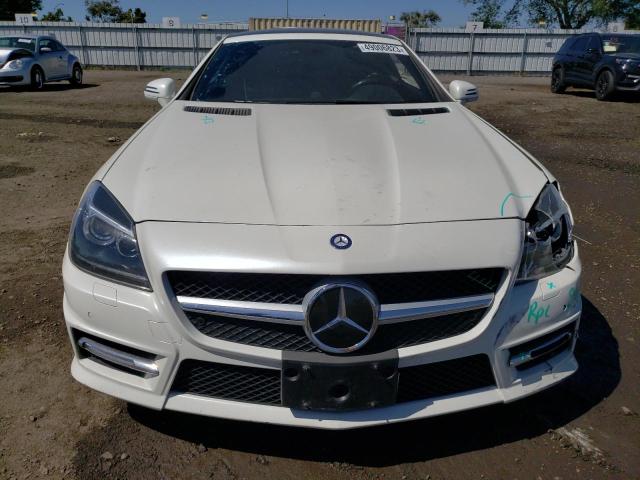 WDDPK4HA2DF057872 - 2013 MERCEDES-BENZ SLK 250 WHITE photo 5