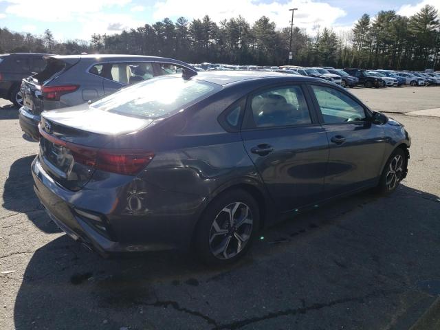 3KPF24AD4ME387954 - 2021 KIA FORTE FE CHARCOAL photo 3