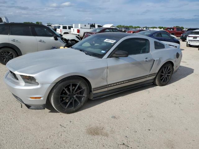 1ZVBP8AN7A5163498 - 2010 FORD MUSTANG GRAY photo 1