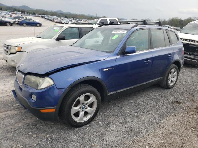 WBXPC93407WF07728 - 2007 BMW X3 3.0SI BLUE photo 1