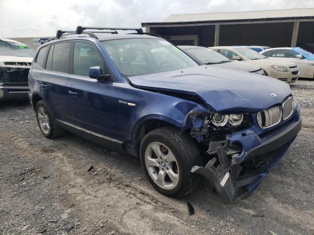 WBXPC93407WF07728 - 2007 BMW X3 3.0SI BLUE photo 4