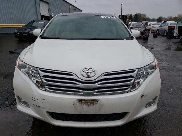 4T3BK11A69U013649 - 2009 TOYOTA VENZA WHITE photo 5