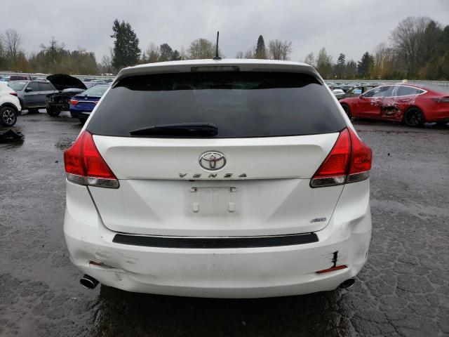 4T3BK11A69U013649 - 2009 TOYOTA VENZA WHITE photo 6