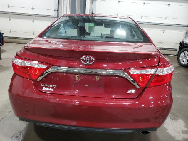 4T1BF1FK7FU891052 - 2015 TOYOTA CAMRY LE RED photo 6