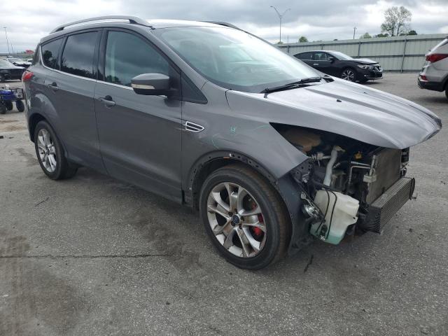 1FMCU0J97EUA36634 - 2014 FORD ESCAPE TITANIUM GRAY photo 4