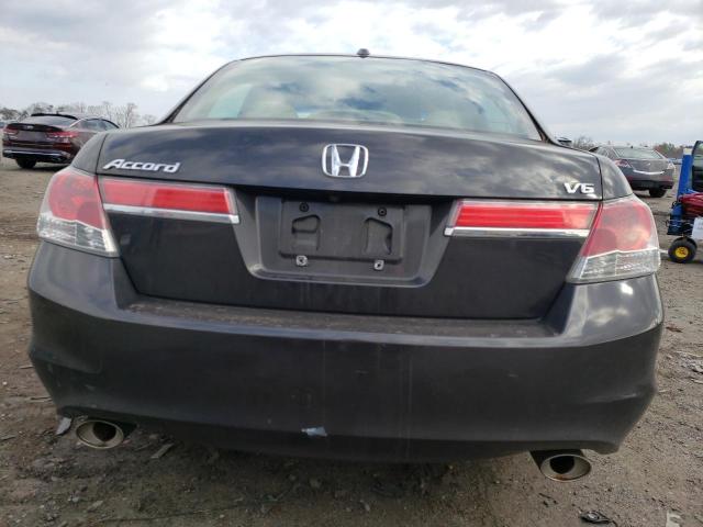 1HGCP3F83BA010544 - 2011 HONDA ACCORD EXL GRAY photo 6