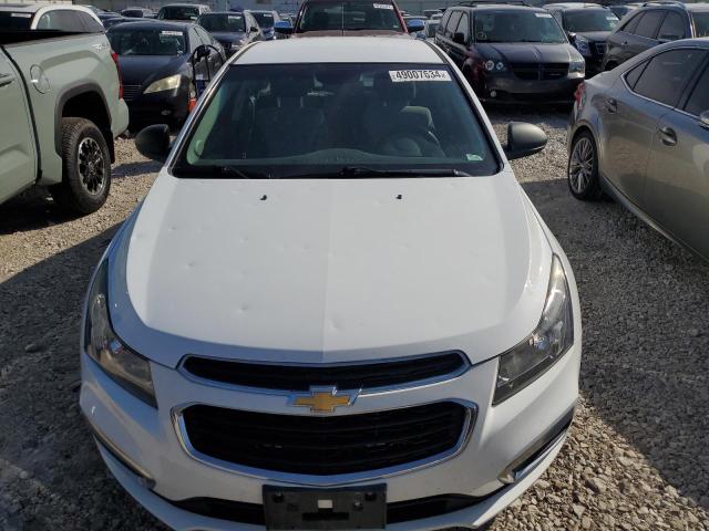 1G1PA5SH7F7262070 - 2015 CHEVROLET CRUZE LS WHITE photo 5