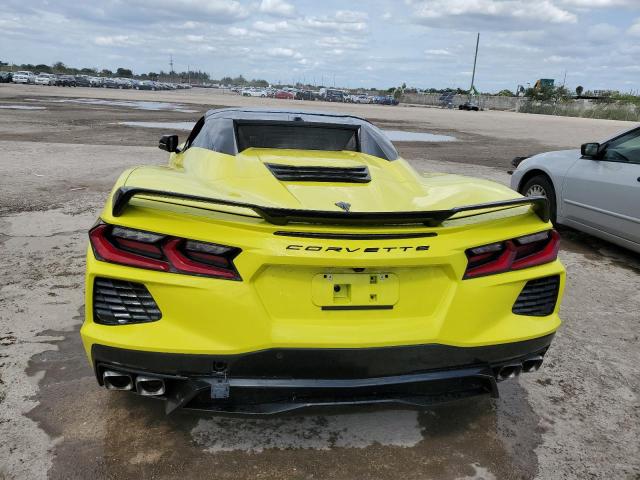 1G1YC3D48N5115490 - 2022 CHEVROLET CORVETTE STINGRAY 3LT YELLOW photo 6