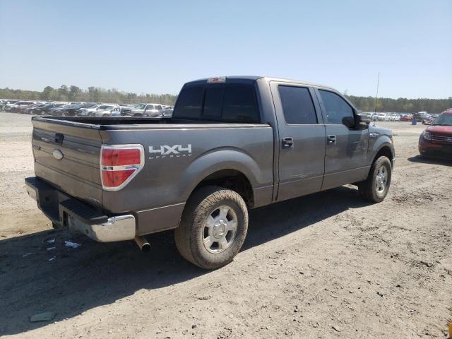 1FTFW1EFXBFB57451 - 2011 FORD F150 SUPERCREW GRAY photo 3