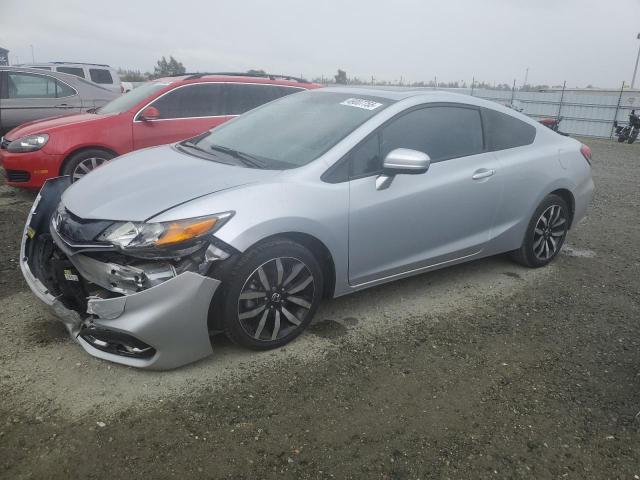 2HGFG3B0XEH526337 - 2014 HONDA CIVIC EXL SILVER photo 1