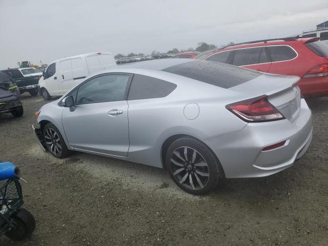 2HGFG3B0XEH526337 - 2014 HONDA CIVIC EXL SILVER photo 2