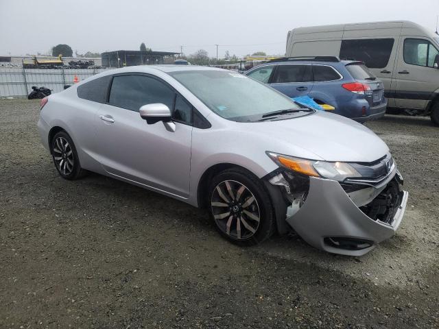 2HGFG3B0XEH526337 - 2014 HONDA CIVIC EXL SILVER photo 4