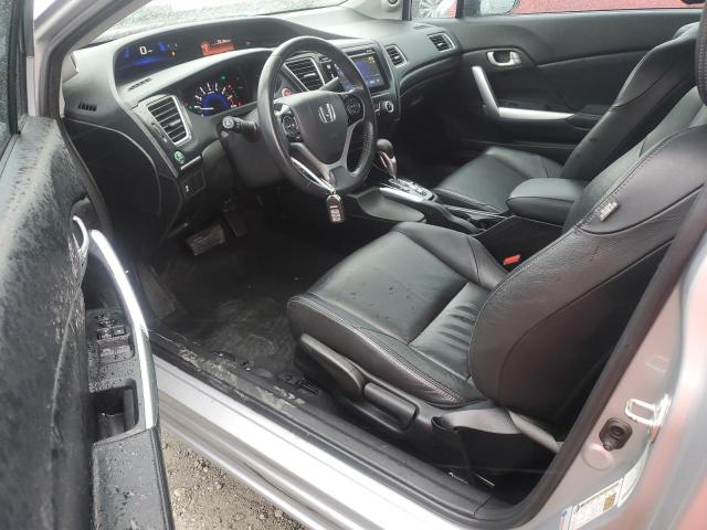 2HGFG3B0XEH526337 - 2014 HONDA CIVIC EXL SILVER photo 8