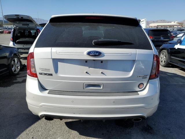 2FMDK4AK6EBA95152 - 2014 FORD EDGE SPORT WHITE photo 6