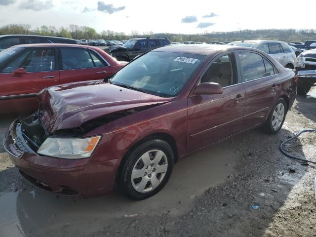 5NPET46CX9H431340 - 2009 HYUNDAI SONATA GLS BURGUNDY photo 1