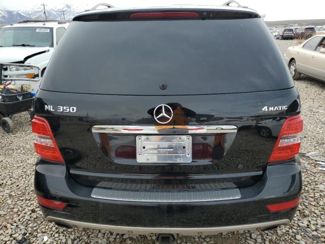 4JGBB86E09A510405 - 2009 MERCEDES-BENZ ML 350 BLACK photo 6