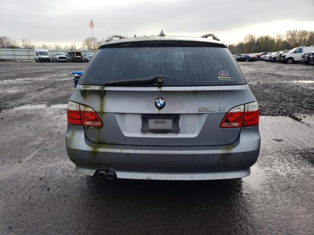 WBANN73577CN04963 - 2007 BMW 530 XIT SILVER photo 6