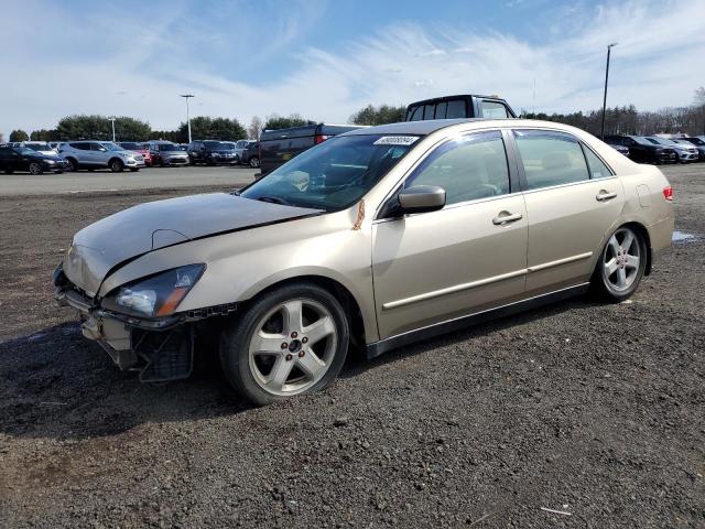 1HGCM56374A167537 - 2004 HONDA ACCORD LX GOLD photo 1