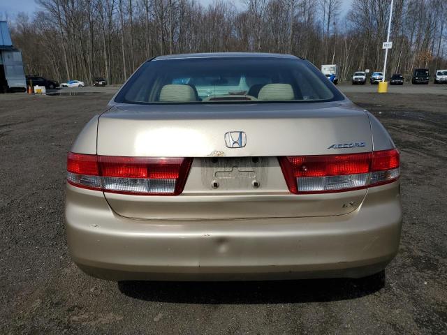 1HGCM56374A167537 - 2004 HONDA ACCORD LX GOLD photo 6