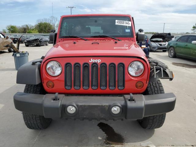 1J4GA2D19BL519814 - 2011 JEEP WRANGLER SPORT RED photo 5