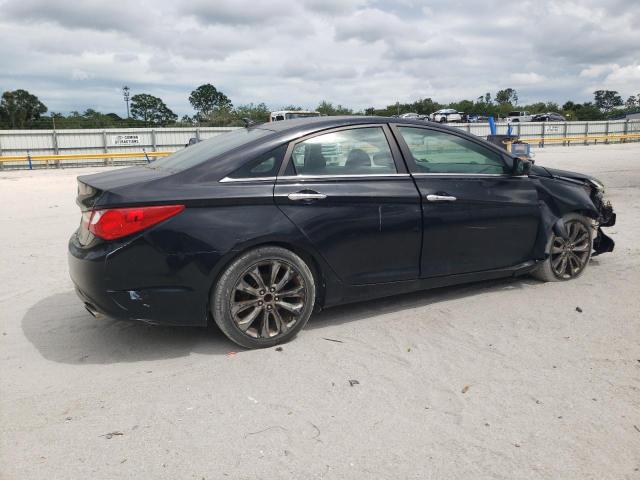 5NPEC4AB9BH194229 - 2011 HYUNDAI SONATA SE BLACK photo 3