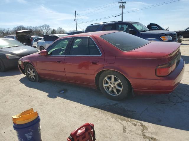 1G6KY5498XU915322 - 1999 CADILLAC SEVILLE STS RED photo 2