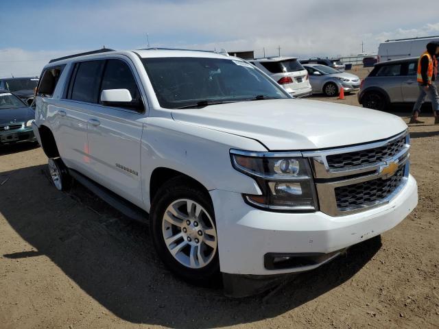 1GNSKHKC4HR300860 - 2017 CHEVROLET SUBURBAN K1500 LT WHITE photo 4