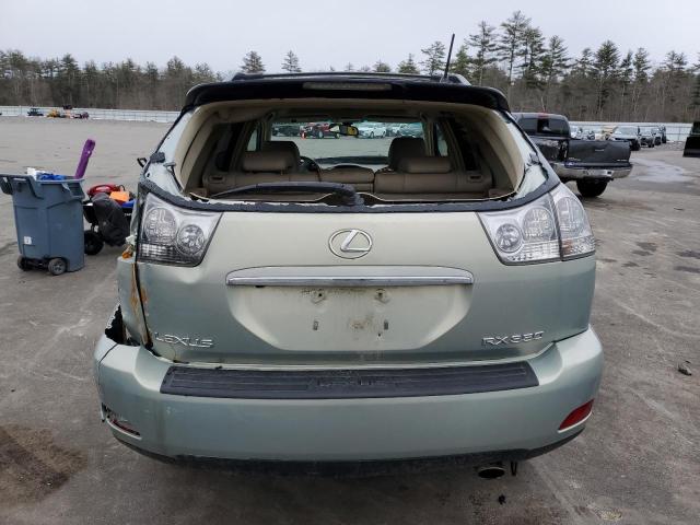 2T2HK31UX8C053575 - 2008 LEXUS RX 350 GREEN photo 6