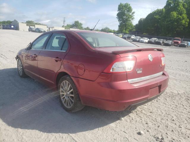 3MEHM08127R648954 - 2007 MERCURY MILAN PREMIER BURGUNDY photo 3