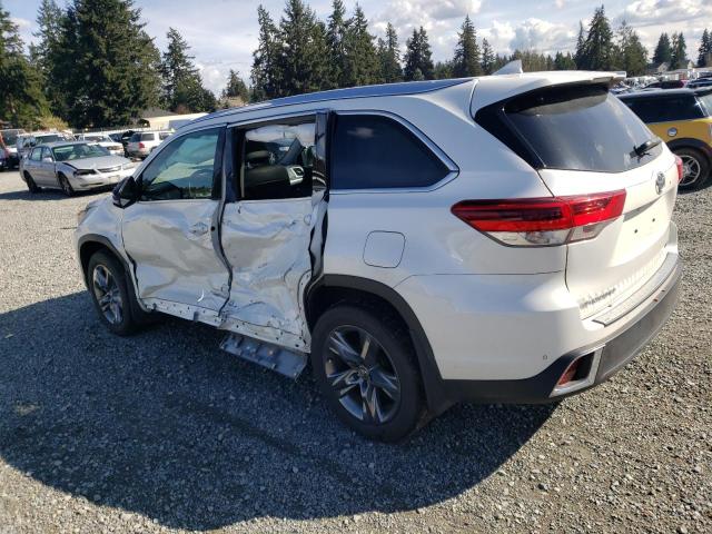 5TDDZRFH0KS704711 - 2019 TOYOTA HIGHLANDER LIMITED WHITE photo 2