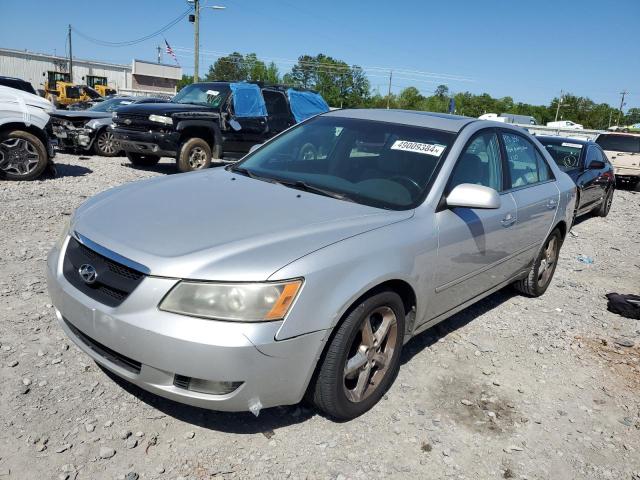 5NPEU46F26H065005 - 2006 HYUNDAI SONATA GLS SILVER photo 1