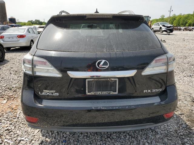 2T2ZK1BAXAC023396 - 2010 LEXUS RX 350 BLACK photo 6