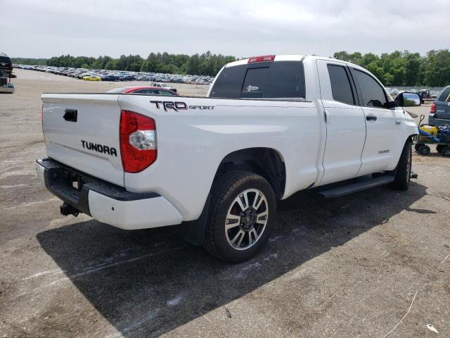 5TFRY5F13KX252283 - 2019 TOYOTA TUNDRA DOUBLE CAB SR/SR5 WHITE photo 3