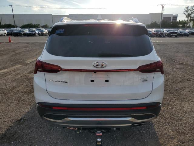 5NMS2DAJ0NH407034 - 2022 HYUNDAI SANTA FE SEL WHITE photo 6