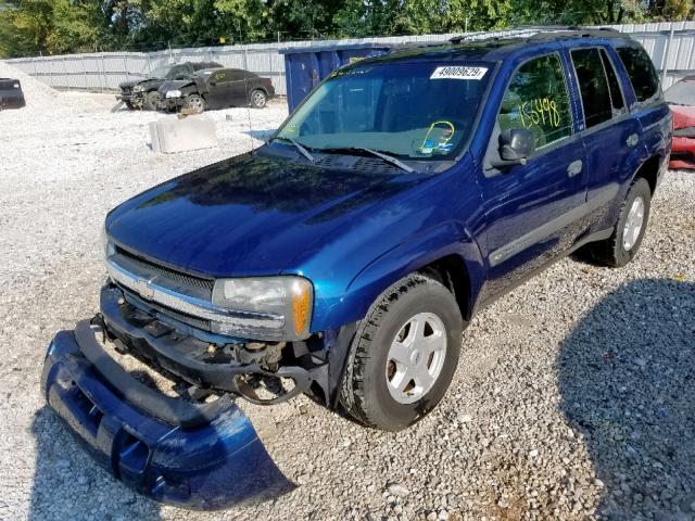 1GNDT13S032221870 - 2003 CHEVROLET TRAILBLAZER  photo 2