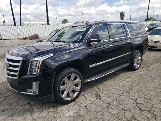 1GYS3HKJ2KR161737 - 2019 CADILLAC ESCALADE ESV LUXURY BLACK photo 1