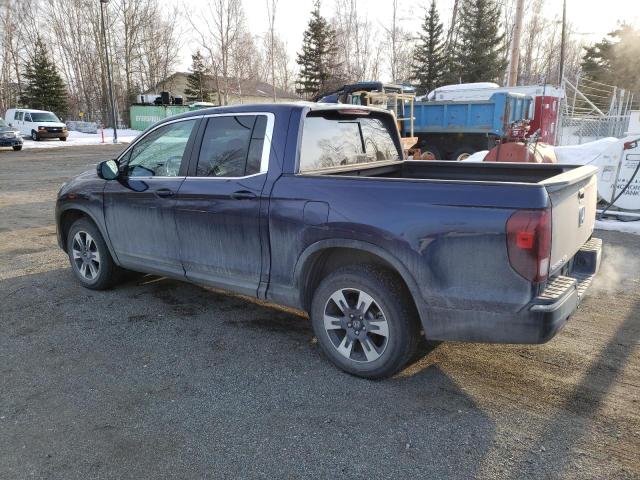 5FPYK3F54LB020704 - 2020 HONDA RIDGELINE RTL BLUE photo 2